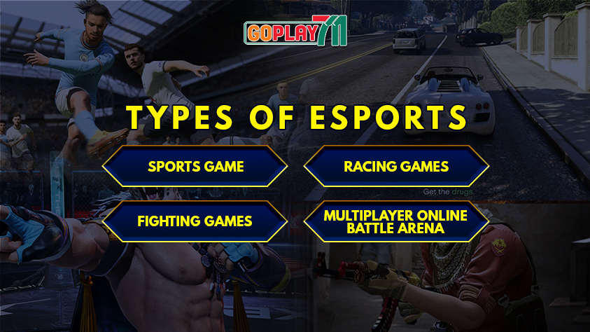 types of esports